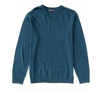 Hart Schaffner Marx Maglione Da Uomo A V In Merino Verde Heather L.