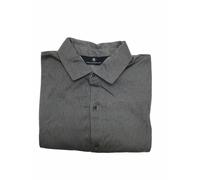 Hart Schaffner Marx Manica Corta Labirinto Stampa Coatfront, Grigio, L