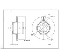 HART TARCZE III 2X BREMSSCHEIBEN Ø 310 Ventilato Per BMW 5er E60