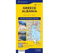 Harta. Greece, Albania