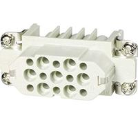 Harting 09 21 015 3101 Inserto femmina Han® D 15 + PE A crimpare 1 pz.