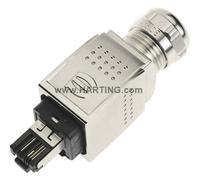 Harting 09352260401 Connettore dati per sensore o attuatore Spina dritta Numero