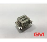 HARTING Connettore Elettrico Utensili Han 6E-F-s Insert 09330062701 Presa