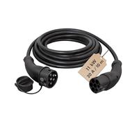 Harting E-AutO-Ladekabel, Typ 2, 3-Phasig, 11 Kw, 10 M TyP-2-Ladestecker - TyP-2-Ladekupplung, Schwarz, 20 A, - 1 St?ck (evc0107)