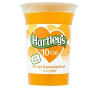 Hartley's 10 Cal De Mango Y Fruta De La Pasión Jalea 175g (Paquete de 6)