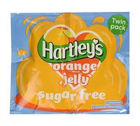 Hartley's Sapore di arancia, gelatina senza zucchero, confezione doppia, 23 g