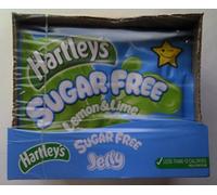 Hartleys Sugar Free gelatina di limone e lime 12 x 23gm