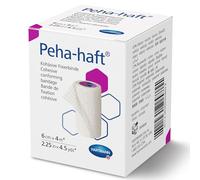 HARTMANN Benda elastica coesiva monouso per fissare medicazioni primarie e secondarie, 4x6 cm, 59232