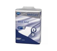 Molicare Premium Bed Mat 9 Gocce: Traversa Letto Protettiva con Nucleo Assorbente in Fluff di Cellulosa, 60 x 90 cm, Confezione da 30 Pezzi