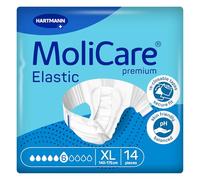 Hartmann MoliCare Premium Elastic 6 Gocce Slip Incontinenza Taglia XL (14 pezzi)