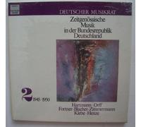 Hartmann, Orff, Fortner, Blacher, Zimmermann, Klebe, Henze - Zeitgenössische Musik in der Bundesrepublik Deutschland Vol. 2 1945 - 1950. Hartmann, Orff, Fortner, Blacher, Zimmermann, Klebe, Henze Stereo