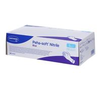 HARTMANN PEHA-SOFT® Nitrile blu, guanto da esame senza polvere 150 pz