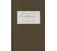 Hartmann von Aue C German Romance III: Iwein, or The Knight w (Copertina rigida)