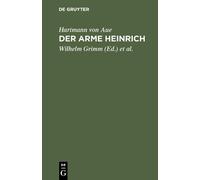 Hartmann von Aue Der arme Heinrich (Copertina rigida)