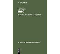 Hartmann Von Aue Erec (Copertina rigida) Altdeutsche Textbibliothek