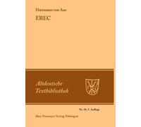 Hartmann Von Aue Erec (Tascabile) Altdeutsche Textbibliothek