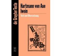 Hartmann von Aue Iwein (Tascabile) De Gruyter Texte