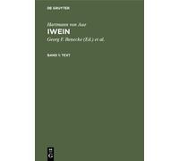 Hartmann von Aue Text (Copertina rigida)