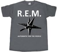 Hartwell R.E.M. REM Automatic for The People 92 Short - Long Sleeve Gray T-Shirt Grey S