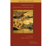 Haruo Shirane Traditional Japanese Literature (Tascabile)