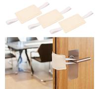 harupink 3 pz Porte Silenziatore Poliestere Porta Coperchio di bloccaggio Funzionale Porta Più Vicino