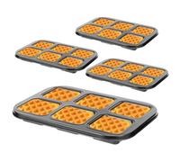 harupink Stampo per muffin, 2 pezzi in acciaio al carbonio per 12 muffin, teglia da forno antiaderente per cupcake, brownies, torte, budino, 26,5 x 18,5 x 3 cm