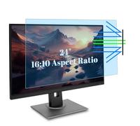 HaruYo Rimovibile Filtro Anti Luce Blu Premium Schermo per 18.5 Pollici, Blocca UV Allevia L'affaticamento degli Occhi, Antiriflesso AntiGraffio Pellicola Protettiva Filtri per Monitor 24” (16:10)