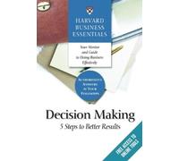 Harvard Business Review Harvard Business Essentials, Decision Making (Tascabile)