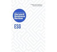 Harvard Business Review Robert G. Eccle ESG: The Insights You Need (Tascabile)