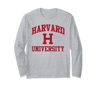Harvard University Logo Testo Classico Maglia a Manica