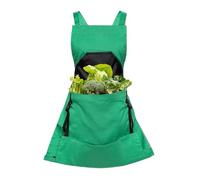 Harvest Apron - Adjustable Garden Aprons | Waterproof Gardening Apron with Pockets | Quick-Release, Backless Cross-Harvesting, for Orchard Picking Weeding Planting,Outdoor Farm Work, 600D Oxford Cloth