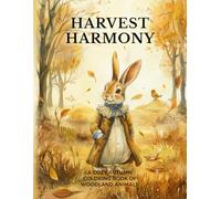 Harvest Harmony: A Cozy Autumn Coloring Book of Woodland Animals