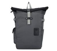 Harvest Label Norikura Two-Tone Zaino roll-top grigio scuro, poliestere, unisex, 12L