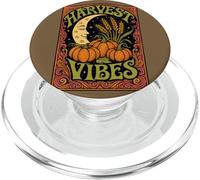 Harvest Moon Vibes Autunno Natura Strega Estetica Autunno Magia PopSockets PopGrip per MagSafe