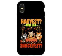 HARVEST MORE LIKE SNACKFEST Custodia per iPhone X/XS