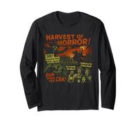 Harvest of Horror Mais Maze Movie Poster Vintage Halloween Maglia a Manica