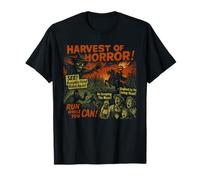 Harvest of Horror Mais Maze Movie Poster Vintage Halloween Maglietta