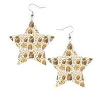 Harvest Of Potatoes, Lemon Orecchini Penzolare Orecchini Da Donna Divertenti Accessori Per Carnevale Tutti I Giorni Cosplay