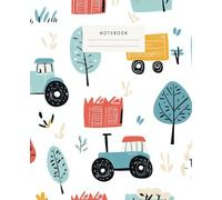 Harvest Time On Wheels Notebook: Embrace the simplicity and beauty of nature with this delightful tractor-themed notebook