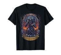 Harvester of Souls Grim Reaper Death Skull Maglietta