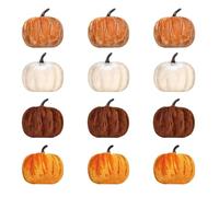 Harvesting Party Table Centerpiece - 12 Pieces Fall Pumpkins for Table