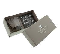 Harvey Makin Amore di Juliana Bicchiere Per Il Whisky & Sottobicchiere - Best Man regalo di nozze