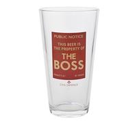 Harvey MakinCivil Defence The Boss Bicchiere da Pinta (WD3159)