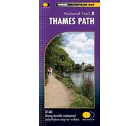 Harvey Map Services Ltd. Thames Path (Map) Trail Map XT60