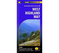 Harvey Map Services Ltd. West Highland Way (Map) Trail Map XT40