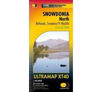 Harvey Maps Snowdonia North (Map) Ultramap