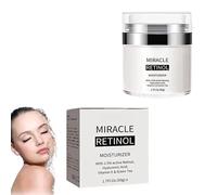 Harvey Ross Miracle Retinol Cream, Miracle Retinol Moisturizer 1.7oz 50g, Reduces Fine Lines and Wrinkles, Firms Skin, Harvey Ross Anti-wrinkle Face Cream for All Skin (1pcs)