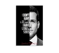 Harvey Specter Classic TV SHOW - Poster decorativo da parete, per soggiorno, camera da letto, decorazione da parete, decorazione moderna per camera da letto, 60 x 90 cm