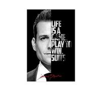 Harvey Specter Suits poster su tela decorazione per camera da letto sport paesaggio ufficio camera regalo senza cornice 30 x 45 cm