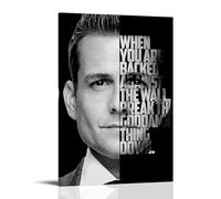 Harvey Spectre - Poster moderno impermeabile da parete, decorazione unica per la casa, ottimo ricordo per anniversari e compleanni, stile cornice, 50 x 75 cm